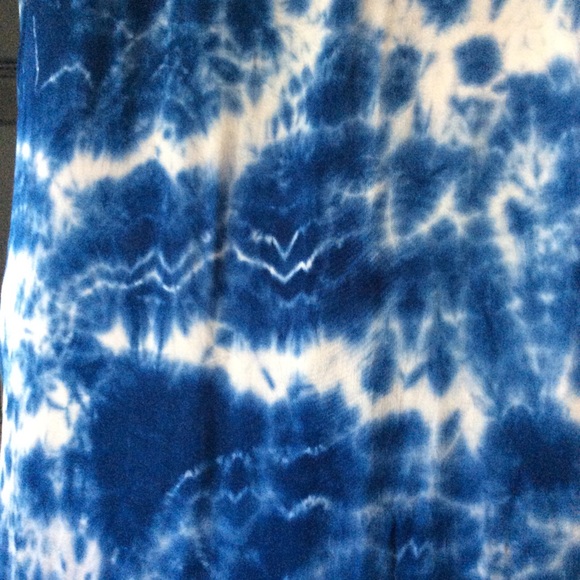 Blue Life X Planet Blue Tie Dye Christy Silk Mini Dress - Picture 6 of 6